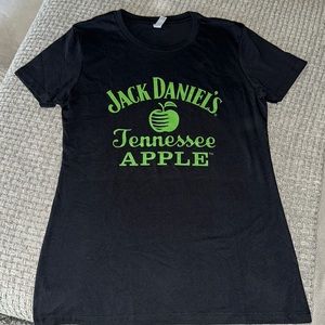 Black Green cotton T-shirt